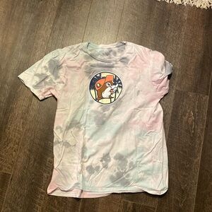Mens, tshirt, bucees, tiedye, large